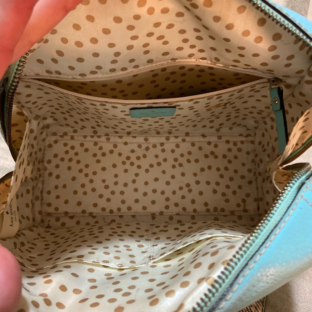 Kate Spade Wellesley Alessa Mint Satchel and Wallet - Picture 8 of 8